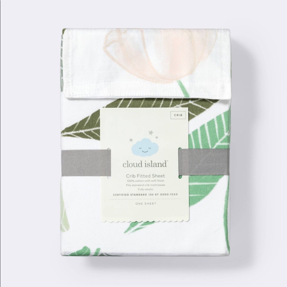 Cloud Island Crib Fitted Sheet (NWT)